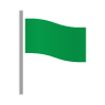 Green Flag - beach safety, beach flags, Destin, 30A